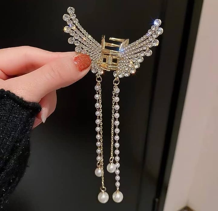 Beautiful Zircon korean Butterfly Hair Claw